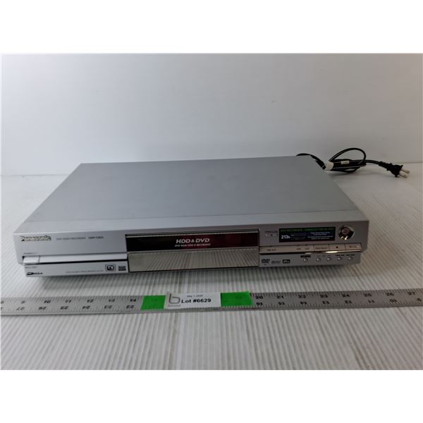 Panasonic DVD Recorder- Powers On, No Remote
