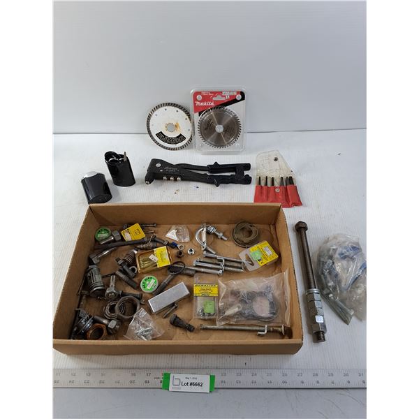 Assorted Fasteners and Tools