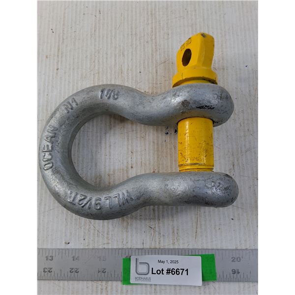 Clevis Hook and Pin 1 1/8"