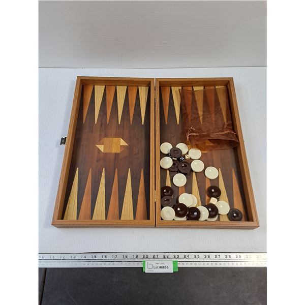 Backgammon Set  - As Is