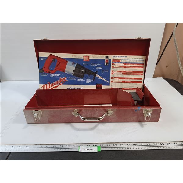 Milwaukee Heavy-Duty Sawzall BOX
