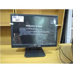 Acer 19" Lcd Wide Screen Monitor