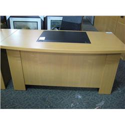 Maple Inlay Executive Desk
