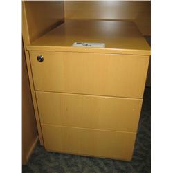 Maple Rolling Pedestal