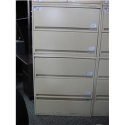 Storwal  5 Drawer Cream Lateral