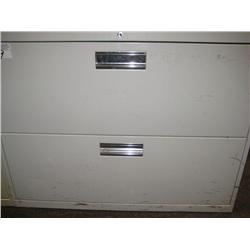 4 - 2 Drawer Lateral File Cabinets