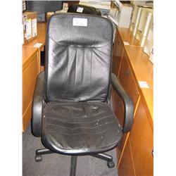 Leather Highback Chair