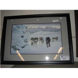 evening On A Blanket Glacier  Lep