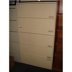 2 - 5 Drawer  Lateral File Cabinet