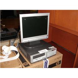 Compaq Evo P4 Cpu C/w 15 Inch Monitor