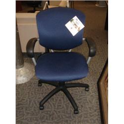 Global Blue Gas Lift Task Chair