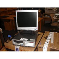 Compaq  P4 Evo Cpu  C/w 15 Inch Monitor