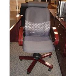 Mahogany Highback Executive Chair