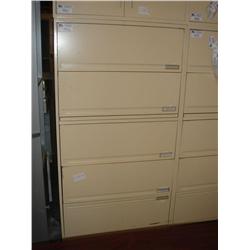Storwal 5 Drawer Lateral File Cabinet