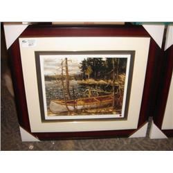 the Canoe Print By Tom Thompson