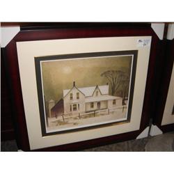 winter Sun Print By A.j. Casson