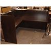 Image 1 : Brazilian Walnut L-Shaped Desk