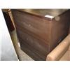 Image 1 : Brazilian Walnut 3 Drawer File Cabinet