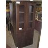 Image 1 : Brazilian Walnut Glass Door Cabinet