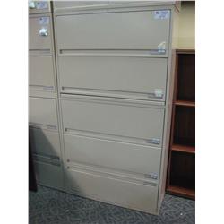 Storwal  5 Drawer Filing Cabinet