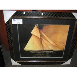schooner  Genesta  Print