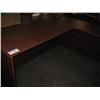 Image 1 : Cherry U-Shaped Bullet Top Desk