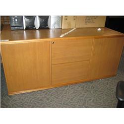 Oak Credenza