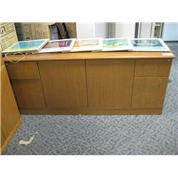 Oak Credenza