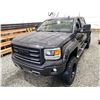 Image 4 : 0F -- 2015 GMC SIERRA 1500, BLACK, 204064 KMS, 4X4