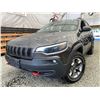 Image 1 : 0G -- 2019 JEEP CHEROKEE TRAIL HAWK, GREY, 212202 KMS, 4X4