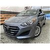 Image 1 : 0I -- 2016 HYUNDAI ELANTRA GT, GREY, 119634 KMS, FRONT WHEEL DRIVE