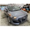 Image 9 : 0I -- 2016 HYUNDAI ELANTRA GT, GREY, 119634 KMS, FRONT WHEEL DRIVE
