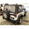 Image 7 : 0K -- 2013 JEEP WRANGLER, WHITE, 241389 KMS, 4X4, MANUAL