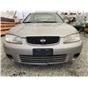 Image 5 : 8 -- 2003 NISSAN SENTRA, BEIGE, 293732 KMS, FRONT WHEEL DRIVE