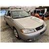 Image 9 : 8 -- 2003 NISSAN SENTRA, BEIGE, 293732 KMS, FRONT WHEEL DRIVE