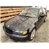 Image 2 : 20 -- 2003 BMW 325I, BLACK, 229970 KMS, REAR WHEEL DRIVE