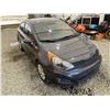 Image 10 : 26 -- 2012 KIA RIO, GREY, 282463 KMS, FRONT WHEEL DRIVE