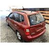 Image 22 : 30 -- 2007 KIA RONDO, RED, 183400 KMS, FRONT WHEEL DRIVE