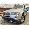 Image 1 : 101 -- 2007 BMW X3, SILVER, 215220 KMS, ALL WHEEL DRIVE