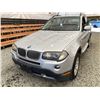 Image 3 : 101 -- 2007 BMW X3, SILVER, 215220 KMS, ALL WHEEL DRIVE