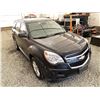 Image 10 : 102 -- 2012 CHEVY EQUINOX, BLACK, 61500 KMS, FRONT WHEEL DRIVE