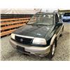 Image 3 : 107 -- 2001 SUZUKI GRAND VITARA, GREEN, 229673 KMS, 4X4