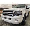 Image 2 : 115 -- 2014 FORD EXPEDITION LIMITED, WHITE, 269367 KMS, 4X4