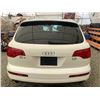 Image 18 : 130 -- 2007 AUDI Q7, WHITE, 159657 KMS, ALL WHEEL DRIVE