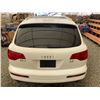Image 19 : 130 -- 2007 AUDI Q7, WHITE, 159657 KMS, ALL WHEEL DRIVE
