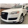 Image 1 : 130 -- 2007 AUDI Q7, WHITE, 159657 KMS, ALL WHEEL DRIVE