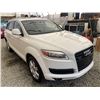 Image 9 : 130 -- 2007 AUDI Q7, WHITE, 159657 KMS, ALL WHEEL DRIVE