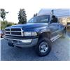 Image 1 : 153 -- 2002 DODGE RAM 2500, BLUE, 394643 TMU KMS, 4X4