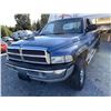 Image 3 : 153 -- 2002 DODGE RAM 2500, BLUE, 394643 TMU KMS, 4X4