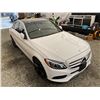 Image 10 : 0H -- 2016 MERCEDES C300 4MATIC, WHITE, 168756 KMS TMU, ALL WHEEL DRIVE